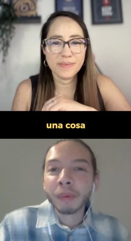 Testimonio en video